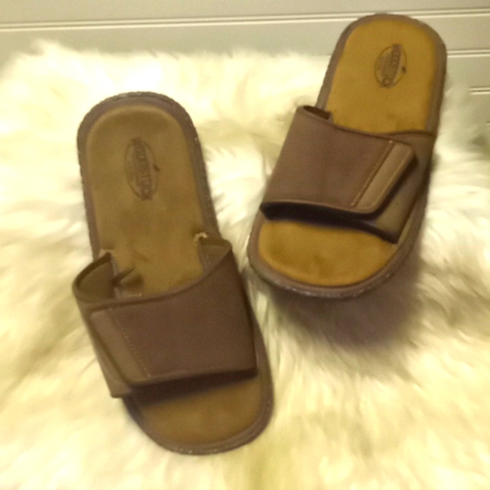 Woodstock Jacob Brown Leather Sandals